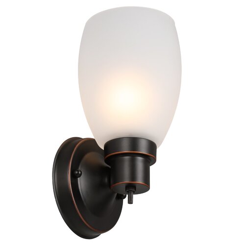 Oil Rubbed Bronze Baley Armed Sconce 